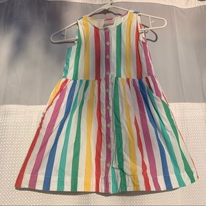 Hanna Anderson kids striped dress size 5